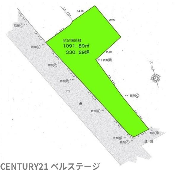 JR内房線　館山市那古　売土地
