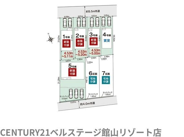 JR内房線　館山市北条　新築戸建１号棟