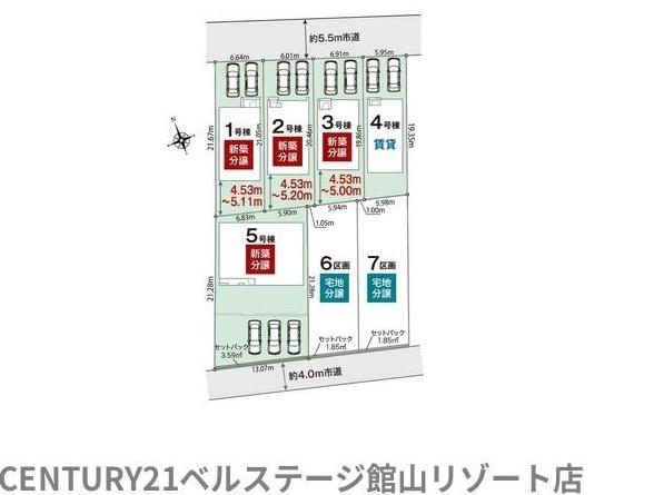 JR内房線　館山市北条　新築戸建３号棟