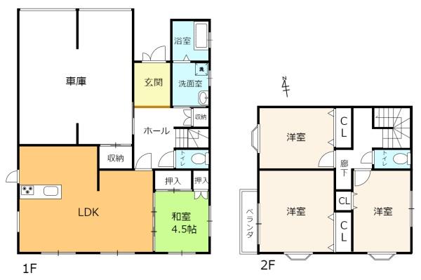 東近江市五個荘山本町の中古一戸建て