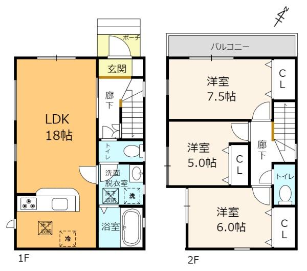 リナージュ近江八幡市川原町23-1期　2号棟