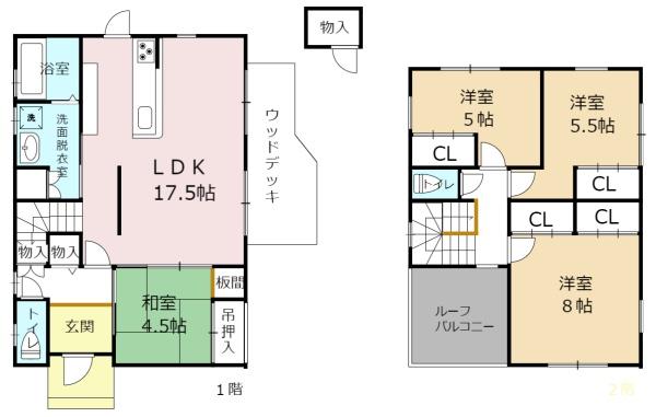 野洲市冨波甲の中古一戸建て