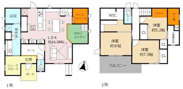 近江八幡市かみとようらモデルハウス未入居物件