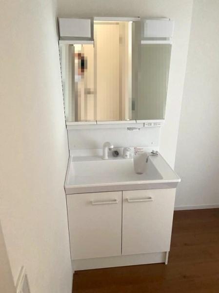 近江八幡市中村町1期2号棟(洗面台・洗面所)