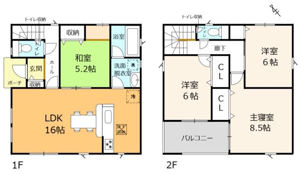 彦根市東沼波町第5　2号棟