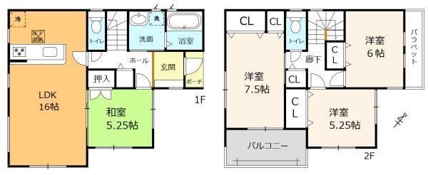 近江八幡市第5堀上町　2号棟