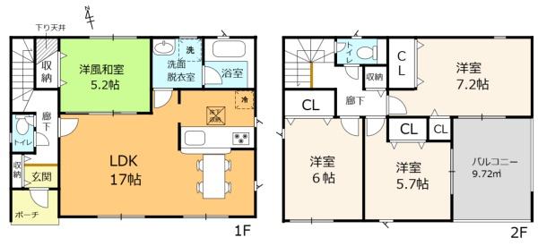湖南市サイドタウン　1号棟