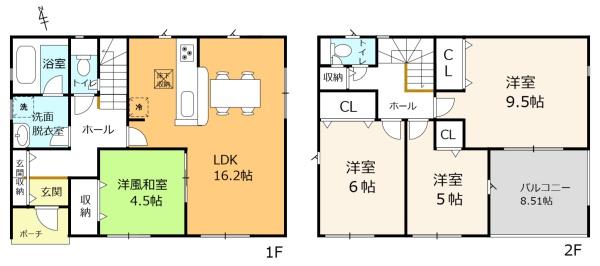 湖南市サイドタウン　2号棟