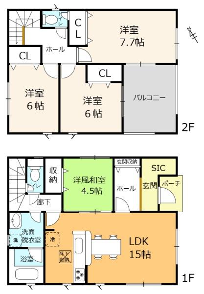 野洲市永原第1　2号棟