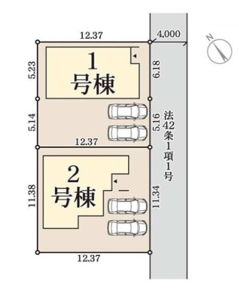 彦根市小泉町6期　2号棟
