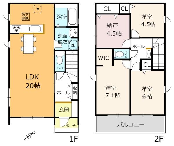 近江八幡小船木町24-1期　2号棟