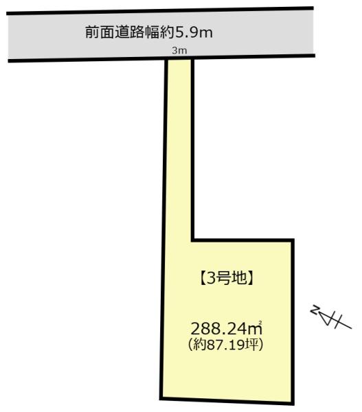 近江八幡市安土町常楽寺の土地