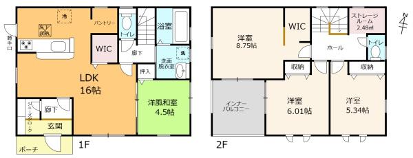 湖南市若竹町3期　2号棟