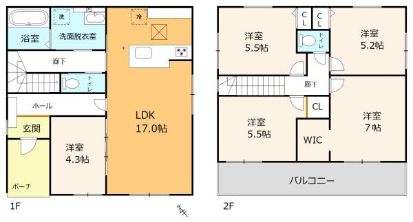 彦根市彦富町1期　1号棟