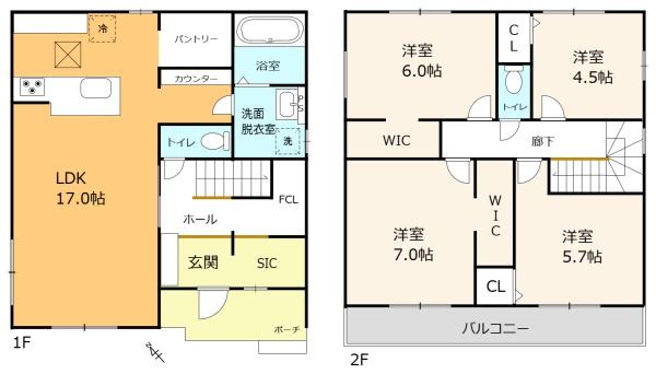 彦根市彦富町1期　2号棟