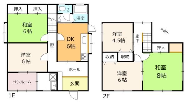 近江八幡市上田町の中古一戸建て