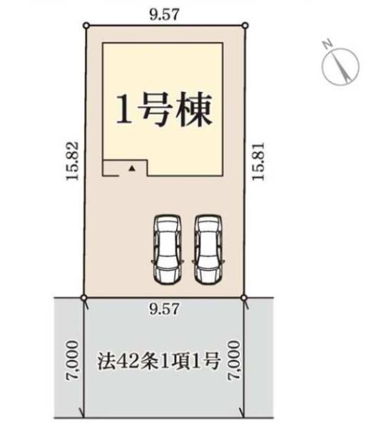 彦根市日夏町5期　1号棟