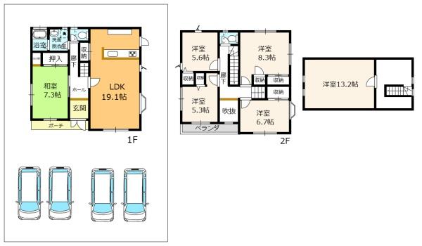 野洲市西河原の中古一戸建て