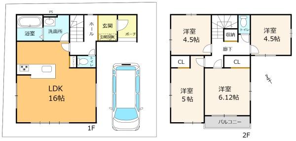 野洲市久野部1期　1号地