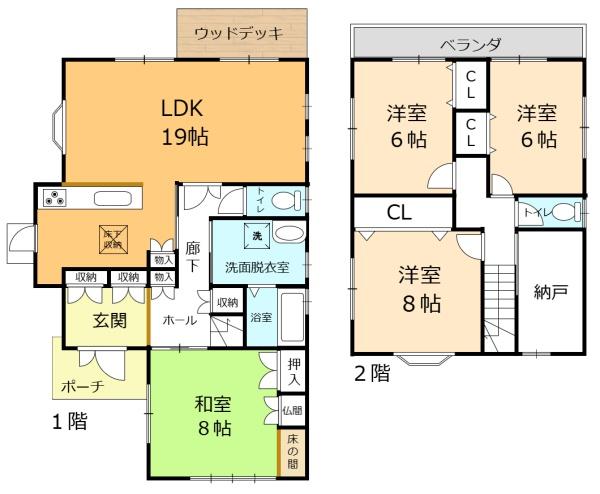 近江八幡市鷹飼町北１丁目の中古一戸建て
