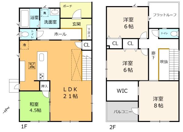 タマタウン彦根中藪　1号地