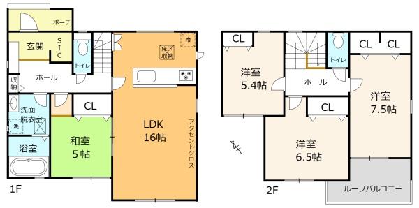 近江八幡市江頭町1期　1号棟