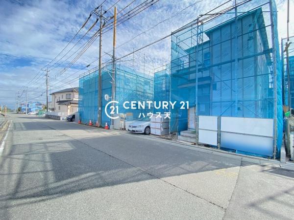 比企郡川島町大字上伊草の新築一戸建(前面道路含む現地写真)