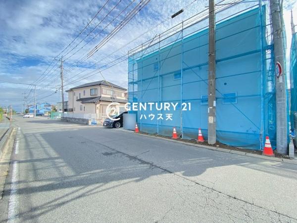 比企郡川島町大字上伊草の新築一戸建(前面道路含む現地写真)