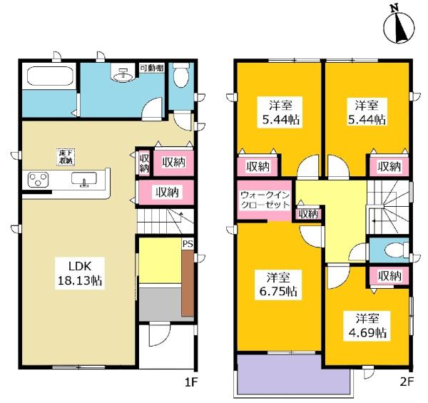 額田郡幸田町大草新築戸建全5棟4号棟