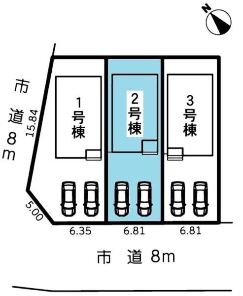 額田郡幸田町深溝新築戸建全3棟2号棟