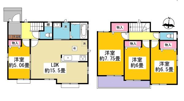 愛知郡東郷町春木新築戸建全4棟D号棟