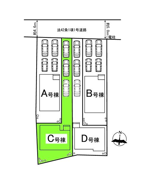 愛知郡東郷町春木新築戸建全4棟C号棟