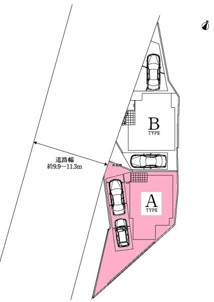 東郷町諸輪分譲戸建全2棟A号棟