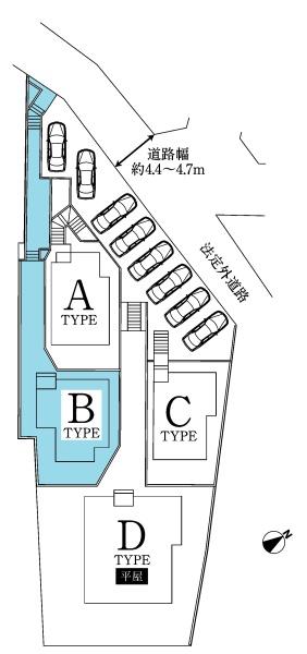 豊田市宮上町新築戸建全4棟B棟