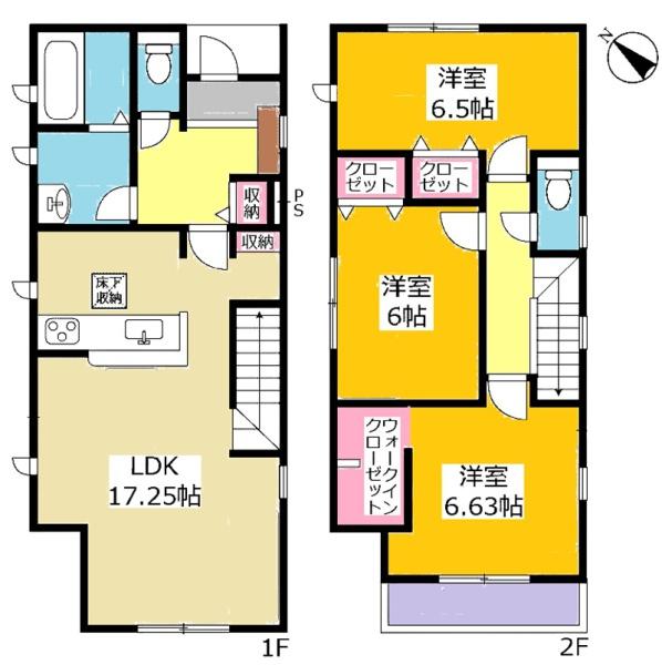 刈谷市一ツ木町新築戸建全2棟1号棟