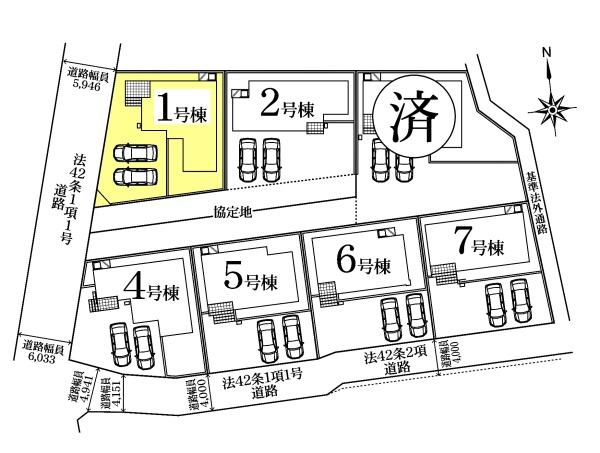 安城市小川町新築戸建全7棟1号棟