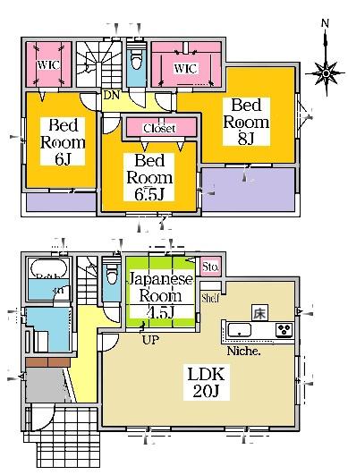 安城市小川町新築戸建全7棟5号棟