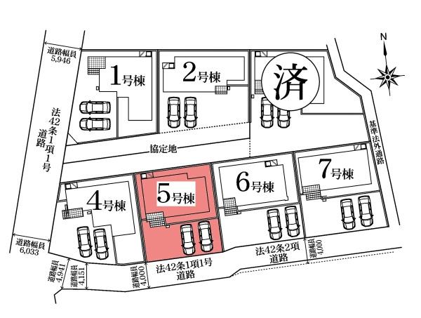 安城市小川町新築戸建全7棟5号棟