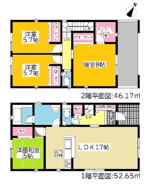 西尾市法光寺町新築戸建全4棟3号棟