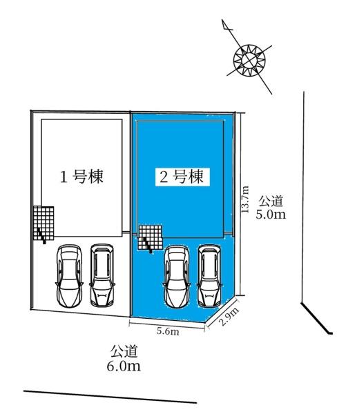 安城市篠目町新築戸建全2棟2号棟