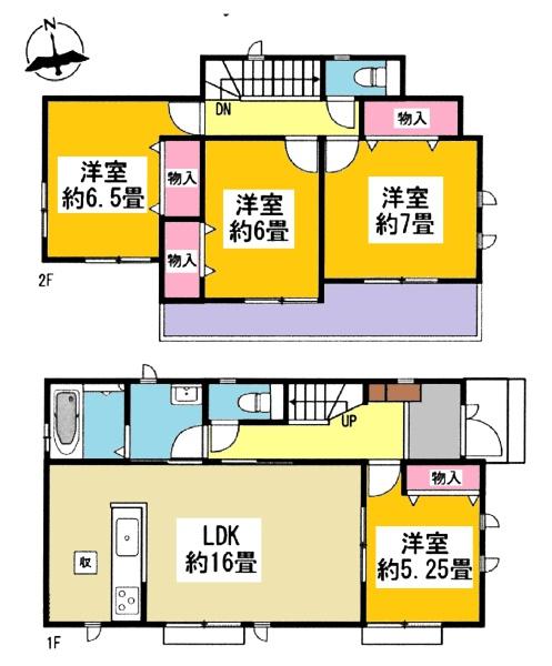 豊田市越戸町新築戸建全2棟2号棟