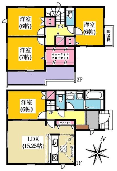 豊田市永覚新町新築戸建全6棟2号棟