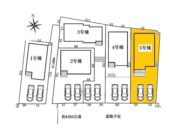 東浦町緒川新築戸建全5棟5号棟