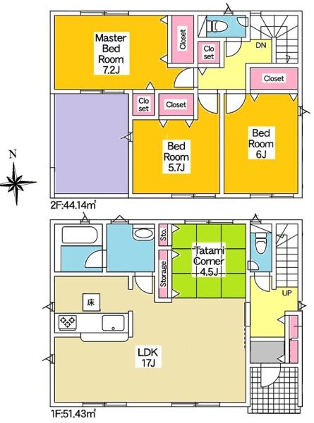 豊田市西岡町新築戸建全5棟2号棟