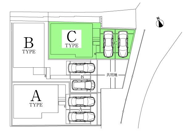 みよし市三好町分譲戸建全3棟C号棟