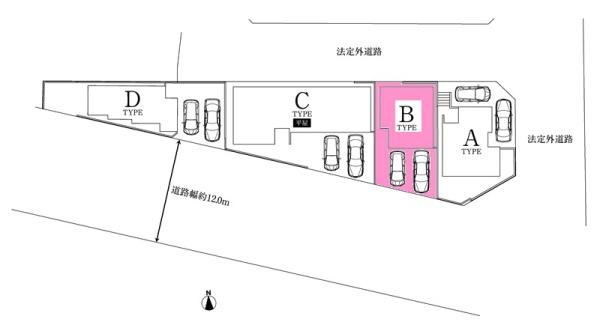 みよし市三好町新築戸建全4棟B号棟