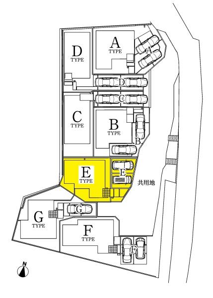 岡崎市百々町分譲戸建全7棟E号棟