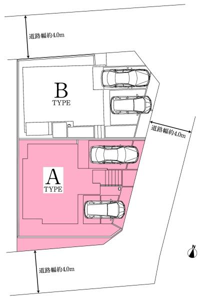 岡崎市稲熊町三丁目分譲戸建全2棟A棟