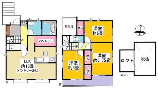 豊田市宝来町新築戸建全2棟2号棟