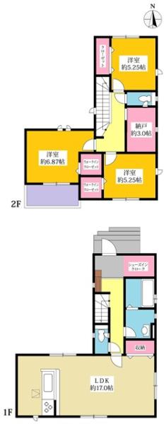 みよし市三好町新築戸建全2棟1号棟